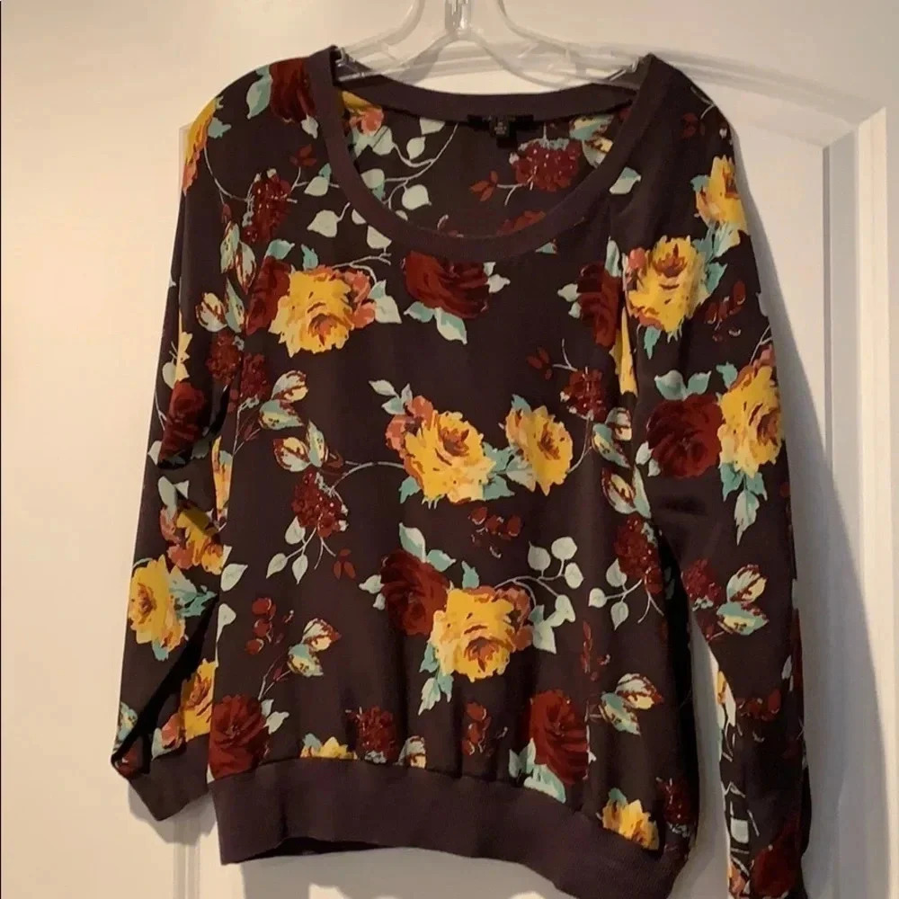 Ella Moss Floral Blouse